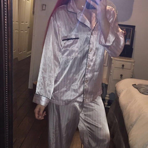PINK Victoria's Secret Other - Victoria's Secret satin pajamas both size small